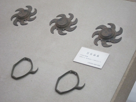 日本独自の巴形の銅器。