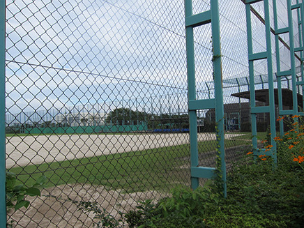 スポーツ広場の“野球場”。