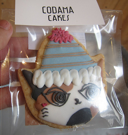 猫ちゃんの凝ったデザインの「アイシングクッキー」は620円。