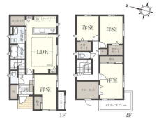 市川市八幡４丁目　未入居戸建　太陽光発電搭載！