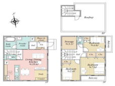 市川市北方１丁目　中古戸建　２０２５年築の注文住宅
