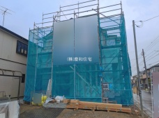 市川市南大野１丁目　新築戸建　北東×南東の角地