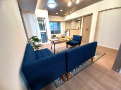 ご家族だんらんのスペースとなるリビング。家具の配置がしやすい広さを確保しています！
