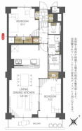 新規リノベーション！4階部分60.50m2南東向き2LDK