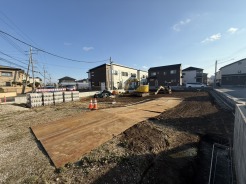 現地写真
造成中です！
