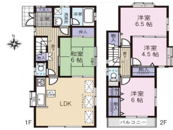 南向きで日当りの両行な４ＬＤＫ