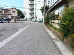 前面道路です。
