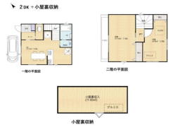 コンパクト設計でありながら、収納スペースもたっぷり確保！