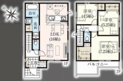 南西×北西の角地！ウォークインクローゼットやリネン庫など豊富な収納スペース。