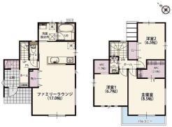 南西向き、全室二面採光３ＬＤＫ！