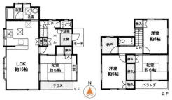 全居室６帖以上ゆとり４ＬＤＫ！