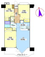 新規フルリフォーム！4階部分60.11m2南向き3LDK
