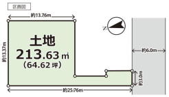 広々とした南向きのお部屋が可能！お好みのプランで建築できます。