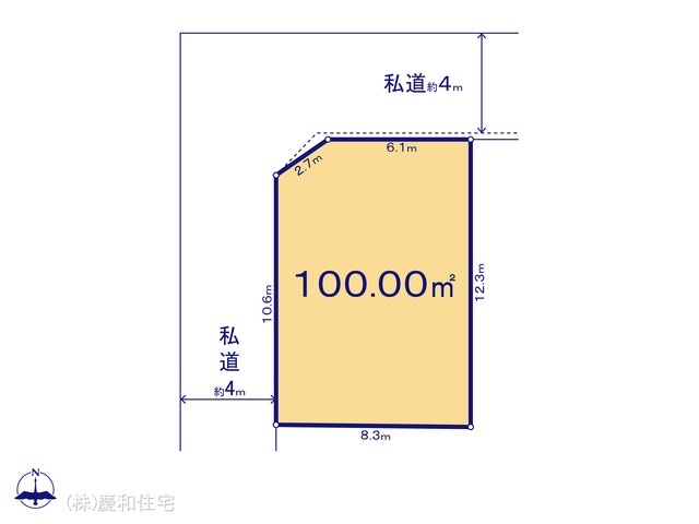 船橋市松が丘３丁目　売地　全２区画