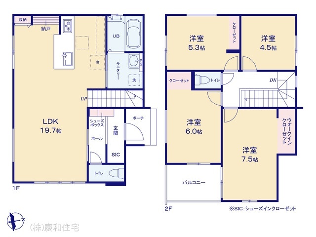 市川市柏井町１丁目　新築戸建　全３棟