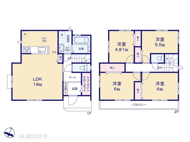 船橋市大穴北2丁目　新築戸建　全１６区画の分譲地！