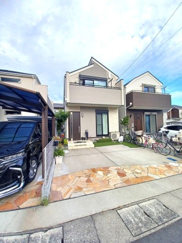 市川市宮久保５丁目　中古戸建　令和４年築！車２台可