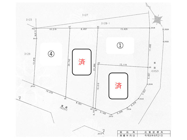 松戸市上本郷　売地　全2区画！