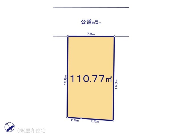 船橋市高根台3丁目724番　A区画
