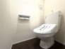 2号棟 トイレは2か所ございますので、朝の込み合う時間帯も安心です！
来客時にも気兼ねなくご使用いただけます。
