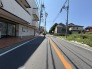 1-10号棟 前面道路です。
