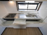 I型キッチンは作業スペースが広くて効率よくお料理ができます！

