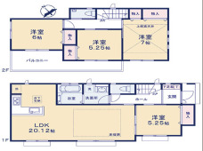 平田２丁目　床暖房・食洗器標準装備の新築分譲全５棟