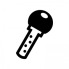 ピッキングに強い特徴的な形状の鍵を採用しています。