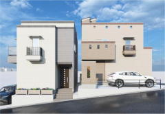 船橋市丸山3丁目 新築戸建 高台×屋上付き!全2棟【】