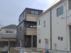 市川市原木3丁目 新築戸建 南向きの3邸【】