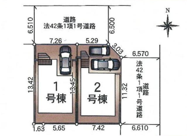 船橋市三山1丁目 新築戸建 全2棟