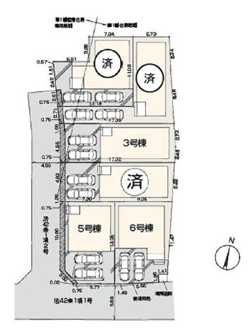 市川市大和田2丁目 新築戸建 全6棟の新築分譲