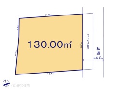 1号地 図面と異なる場合は現況を優先