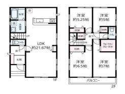 南西向きの明るい4LDK!