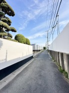 前面道路です。