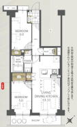 新規リノベーション!2階部分58.89m2南東向き2LDK