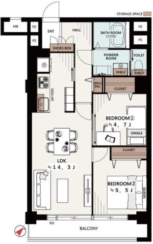 フアミリーコーポ南行商協ビル
