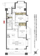 新規リノベーション!2階部分76.19m2南東向き角部屋3LDK