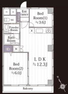 新規リノベーション!2階部分45.36m2南西向き2LDK