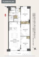 5階部分71.61m2南西向き3LDK