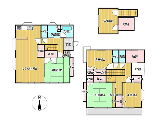 松戸市松飛台 中古戸建 5SLDK