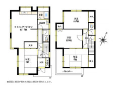 市川市大野町1丁目 中古戸建 日当たり良好南東接道