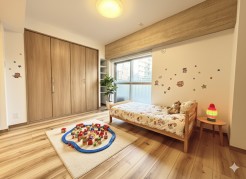 子供部屋は明るい空間となっています!寝室にも良さそうですね!
※家具はイメージです。