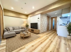 ご家族だんらんのスペースとなるリビング。家具の配置がしやすい広さを確保しています!
※家具はイメージです。