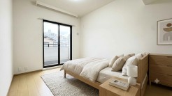 寝室は明るい空間となっています!子供部屋にも良さそうですね!
※家具はイメージです。