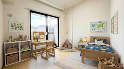 広すぎないスペース。
お子様のお部屋や書斎など、新居での生活の夢が膨らみますね!
※家具はイメージです。