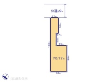 市川市塩焼106 売地 全3区画、最終1区画